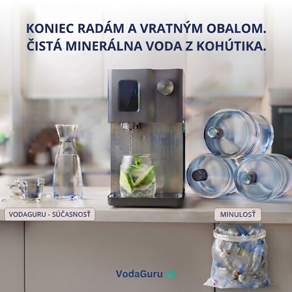 Koniec vláčenia fliaš: Koľko vás reálne stojí balená voda a ako ročne ušetriť vyše 815 €?